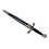 CRUSADER - Templar Red Cross Dagger