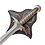 SEIGNEUR DES ANNEAUX - Frodon épée elfique - Piqûre avec présentoir