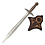 (PRE-ORDER) LORD OF THE RINGS - Frodo Elven sword - Sting with display (Available End June - Early July)