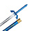 ZELDA - Meisterschwert von Link - Blau - Brieföffner