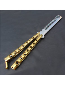  Schmetterlingstrainer - Kamm - Gold