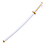 DEMON SLAYER - Zenitsu Agatsuma Sword - Yellow Nichirin Katana