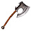 Replica Hellscream Schuimstof tweehandige Battle Axe Gore