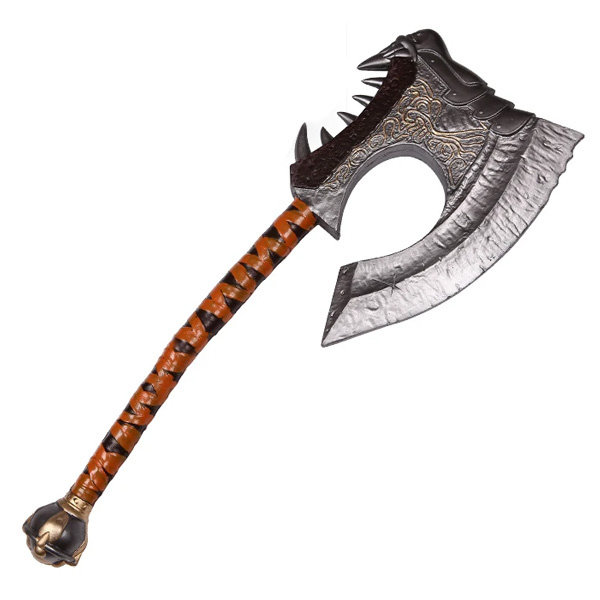 Replica Hellscream Foam Two-Handed Battle Axe Gore