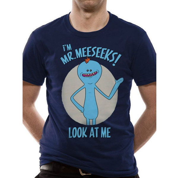 Buy Rick and Morty T shirt - Mr. Meeseeks at Rs. 50 OFF 🤑 – The Banyan Tee