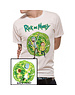  T-SHIRT - Rick und Morty - Portal Weiß