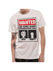  T-SHIRT - Rick and Morty - Wanted