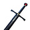 TEMPLAR - Dark Crusader Sword - Black