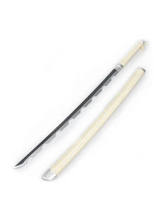  (PRÉCOMMANDE) DEMON SLAYER - Inosuke Hashibira - Lame de Nichirin gris indigo - Lame en BOIS (Disponible Fin Mars)