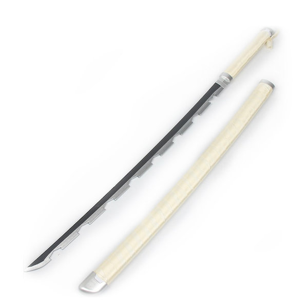 (PRÉCOMMANDE) DEMON SLAYER - Inosuke Hashibira - Lame de Nichirin gris indigo - Lame en BOIS (Disponible Fin Mars)