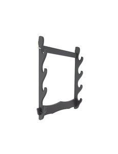  Support de Katana - Support mural - Présentoir d'épée horizontale - 4 niveaux