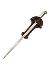  LORD OF THE RINGS - Anduril - Sword of Aragorn with Wallplaque