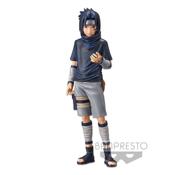 Banpresto Naruto Shippuden - Uchiha Sasuke #2 - Grandista nero PVC Statue  24 cm