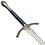 United Cutlery HERR DER RINGE - Schwert von Gandalf - Glamdring 121 cm - United Cutlery