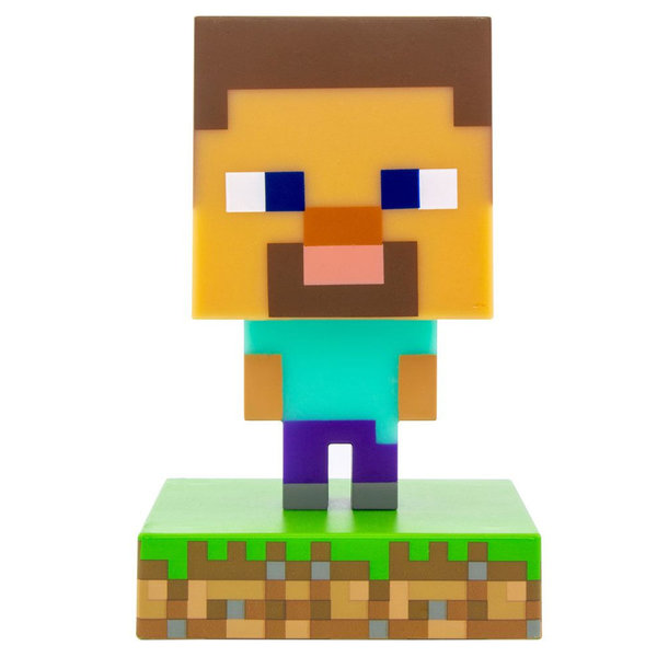 Paladone Minecraft - Icône lumineuse 3D - Steve