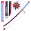 (PRE-ORDER) DEMON SLAYER - Mitsuri Kanroji - Liefdes Roze Nichirin Zwaard - HOUTEN Zwaard (Beschikbaar Eind Maart)