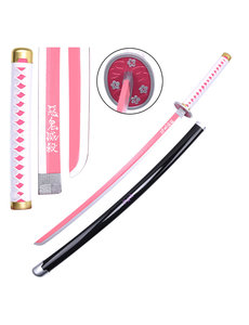 DEMON SLAYER - Kanao Tsuyuri - Light Pink Nichirin Blade - WOODEN Blade