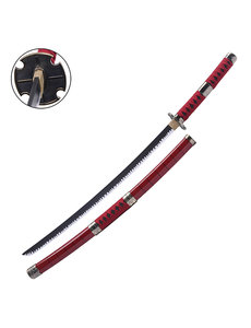  (PRE-ORDER) ONE PIECE - Katana of Roronoa Zoro - Sandai Kitetsu - HOUTEN lemmet  (Beschikbaar vanaf +/- 28 november 2026)