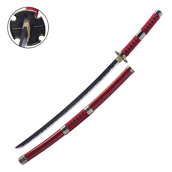(PRE-ORDER) ONE PIECE - Katana of Roronoa Zoro - Sandai Kitetsu - HOUTEN lemmet  (Beschikbaar vanaf +/- 28 november 2026)