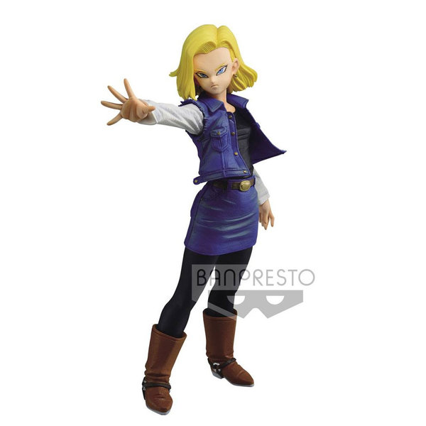 Banpresto Dragon Ball Z - Android 18 - Figurine Match Makers 18 cm