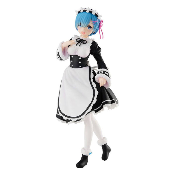 Good Smile Company Re: Zero Starting Life in einer anderen Welt - Rem: Ice Season Ver - PVC Figur Pop Up Parade 17 cm