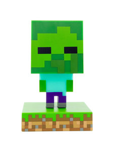 Paladone Minecraft - Icône lumineuse 3D - Zombie