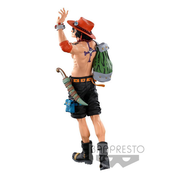 Banpresto One Piece - Le Portgas D. Ace L'Original - BWFC 3 Super Master Stars Piece Statue 30 cm