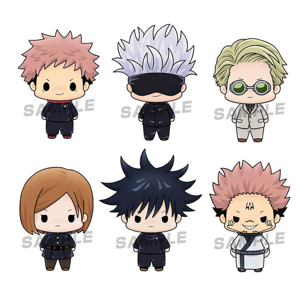 Megahouse Jujutsu Kaisen - Chokorin Mascot Series Trading Figure 6-Pack 5 cm