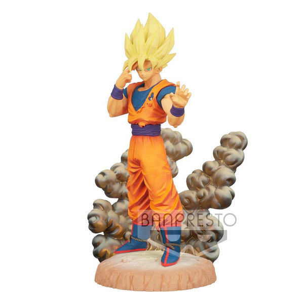 Banpresto Dragon Ball Z - Son Goku Vo. 2 - Boîte d'histoire Statue PVC 13 cm