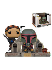 Funko The Mandalorian POP Moment - Boba Fett & Fennec Shand - 2-Pack - 9 cm