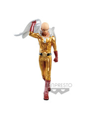 Banpresto One Punch Man - Saitama Metaalkleur - DXF PVC Standbeeld 20 cm