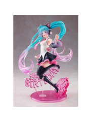 Taito Vocaloid AMP - Hatsune Miku Birthday 2021 Happy Cat ver. - PVC Figurine 23 cm