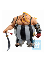 Bandai One Piece - Queen - Ichibansho PVC Figurine (Les hommes féroces qui se sont réunis au dragon) 16 cm