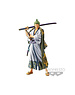 Banpresto One Piece - Zoro - DXF Grandline Men PVC Figurine Wanokuni Vol. 2 - 17 cm