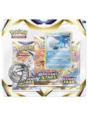 TPCi Pokemon - Sword and Shield - Brilliant Stars - Blister Booster 3-Pack - Glaceon