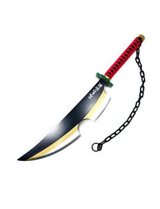 DEMON SLAYER - Tengen Uzui - Amber Nichirin Klinge - HOLZKLINGE