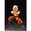 Tamashii Nations Dragon Ball Z - Krillin Earth's Strongest Man - S.H. Figuarts Action Figure 12 cm