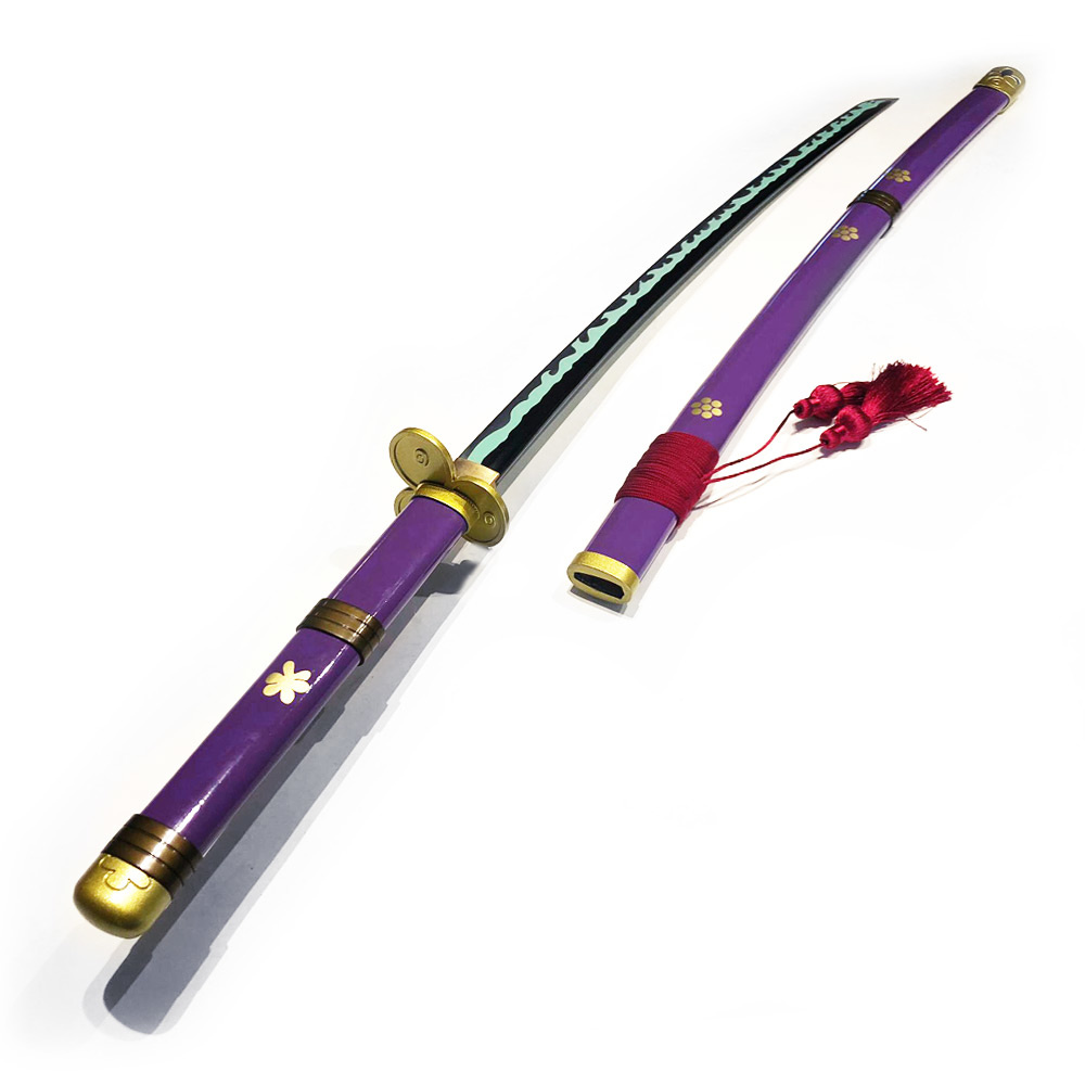 Handmade Anime Katana One Piece Roronoa Zoro's Enma Sword 1045 High Ca –  BoxKatana