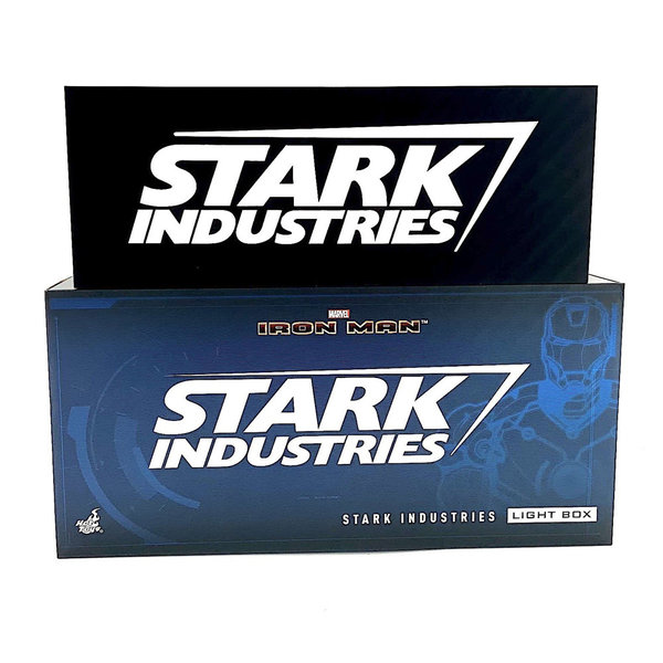 Hot Toys Marvel - Light Box - Stark Industries 40 cm