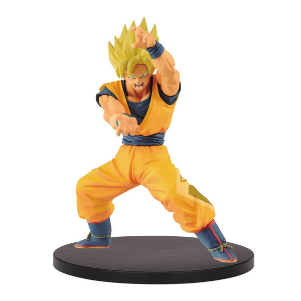 Banpresto Dragon Ball Super - Super Saiyan Goku - Chosenshiretsuden PVC Figur 16 cm