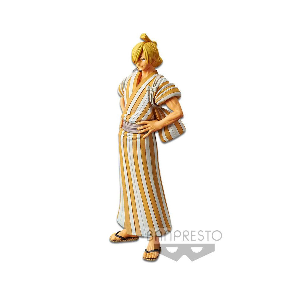 One Piece - Sanji (Wano Kuni) - DXF Grandline Men PVC Statue 17 cm ...