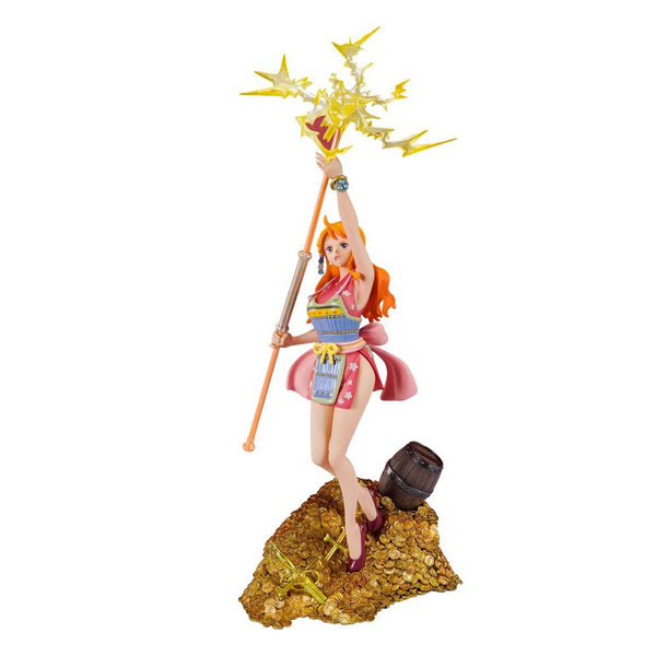 Tamashii Nations One Piece - Nami by Eiichiro Oda - WT100 Daikaizoku Hyakkei 28 cm - FiguartsZERO PVC Figurine