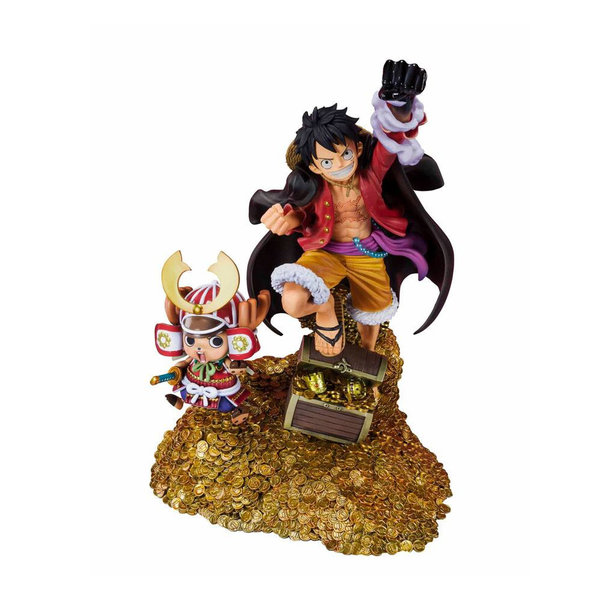 Tamashii Nations One Piece - Monkey D. Luffy by Eiichiro Oda - FiguartsZERO PVC Figurine - WT100 Daikaizoku Hyakkei 19 cm