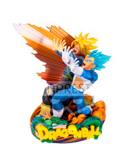 Banpresto Dragon Ball Z - Vegeta & Trunks - Super Master Stars Piece Diorama 20cm