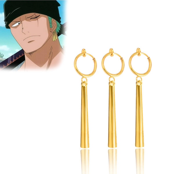 Anime Jewelry One Piece - Oorbellen van Roronoa Zoro - Clip-on