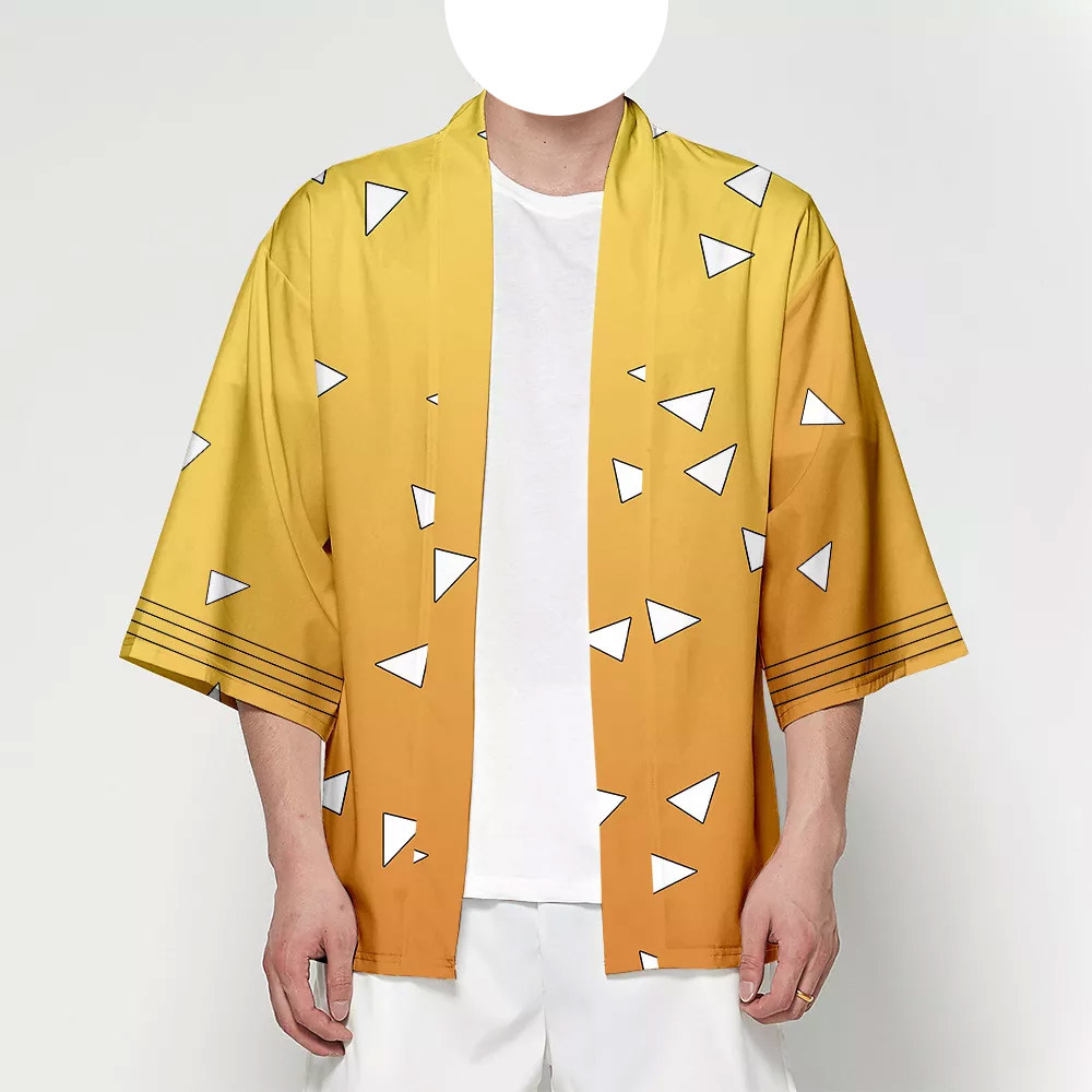 Kimono Zen Akaguro Haori Kimono Jacket