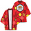 Haori One Piece - Luffy Haori kimono Jacket - Strawhat Logo - Cosplay