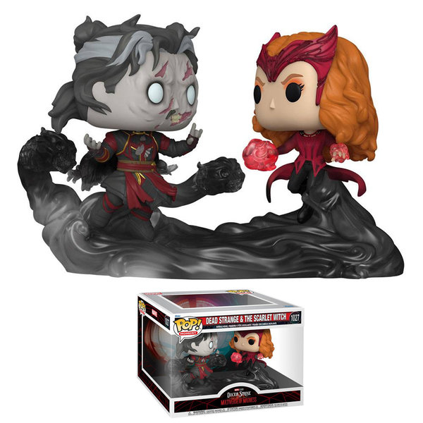 Funko Doctor Strange in the Multiverse of Madness POP Moment - Dead Strange and The Scarlet Witch 2-Pack