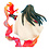 Bandai Shaman King - Hao - Ichibansho PVC Figurine 15 cm