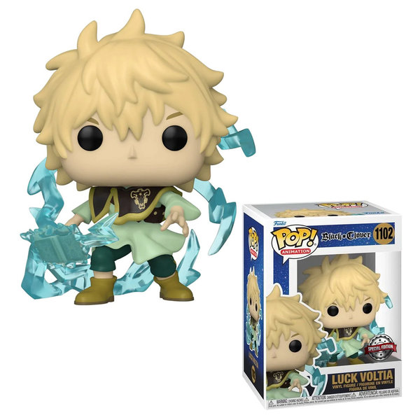 Funko Black Clover POP - Luck Voltia - Exclusive 9 cm